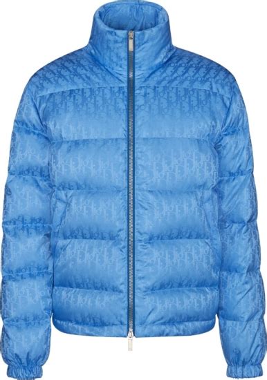 dior puffer jacket blue|christian dior puffer jacket women's.